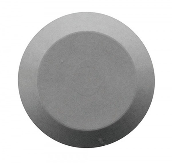 Aufmerksamkeitsnoppen Ø 3,5 cm, grau, 100 Stück | Bodenleitsystem, Stufenmarkierung