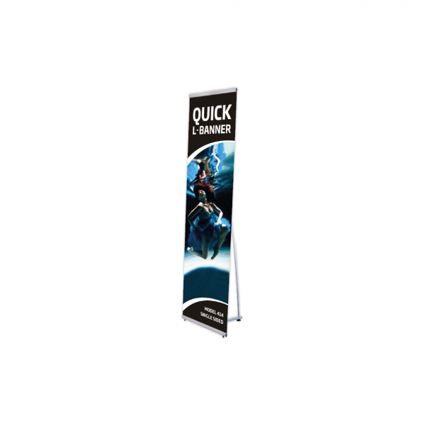 Dreifke® Quick L-Banner, einseitig, 40 cm