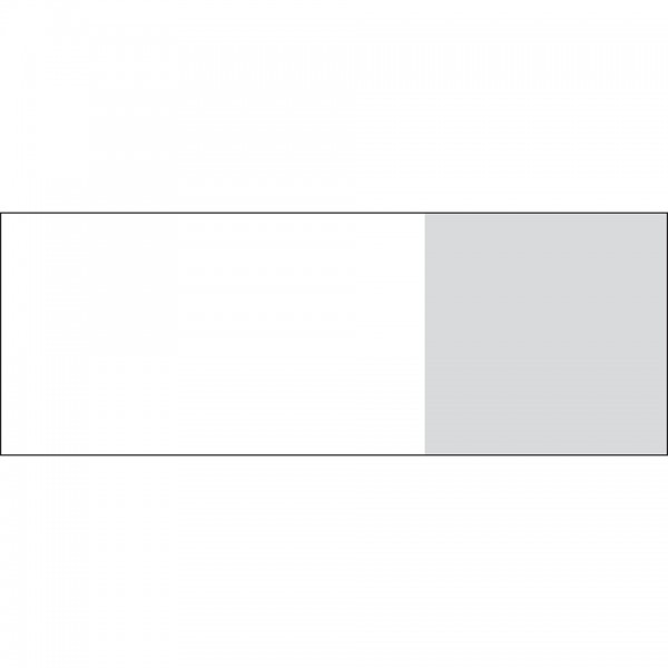 Dreifke® Aufkleber I Kabelmarkierer zum Selbstbeschriften,weiß,Folie,selbstkl,95,3x25,4mm,25 Bogen/VE