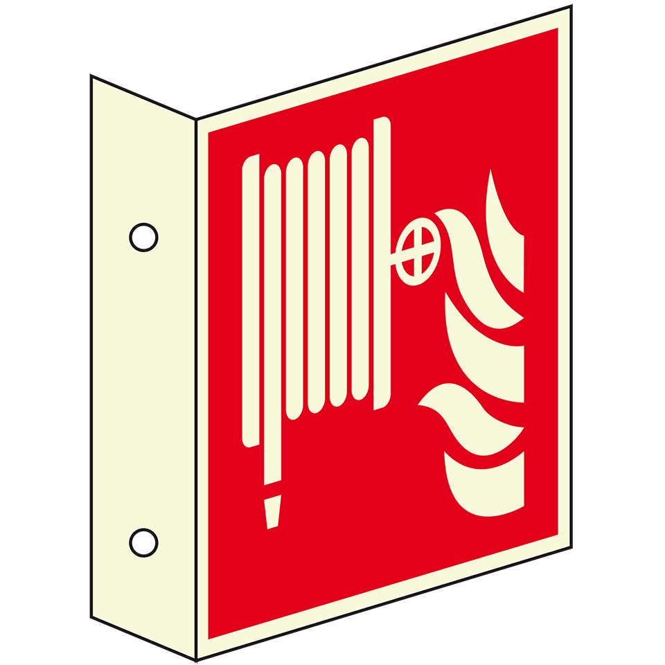 Rahmen für Türschild Maxi rot Kunststoff 150x150mm 