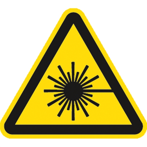 Warnschilder Lasertechnik
