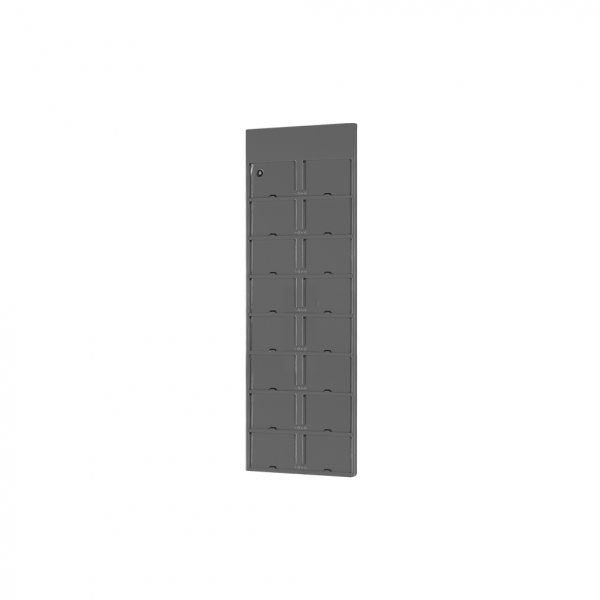 Dreifke® Info Module Board 16xA6 - Charcoal, RAL 7016