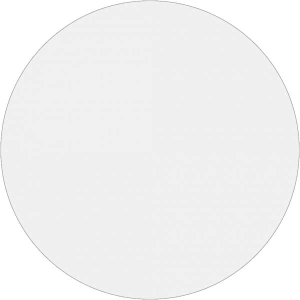 Stellplatzmarker WT-5110, Ronde, PVC, Weiß, Ø 50 mm, 25 Stück/VE