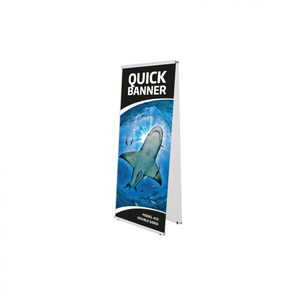 Dreifke® Quick Banner Stand, doppelseitig, 100 cm