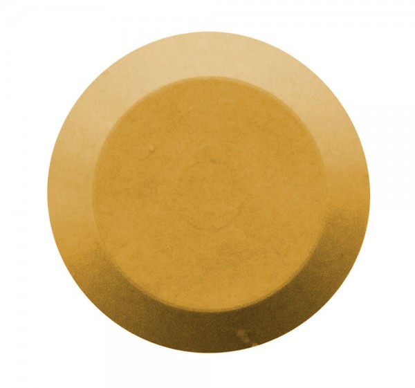 Aufmerksamkeitsnoppen Ø 3,5 cm, gelb, 100 Stück | Bodenleitsystem, Stufenmarkierung