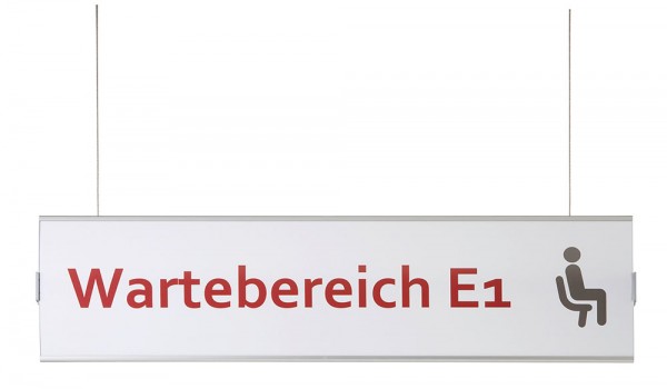 FRANKFURT Deckenhänger, 15,5 x 60 cm