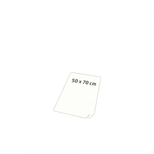 Dreifke® POSTER-PAPIER superglatt 100gr 50x70cm weiß, 250 Blatt