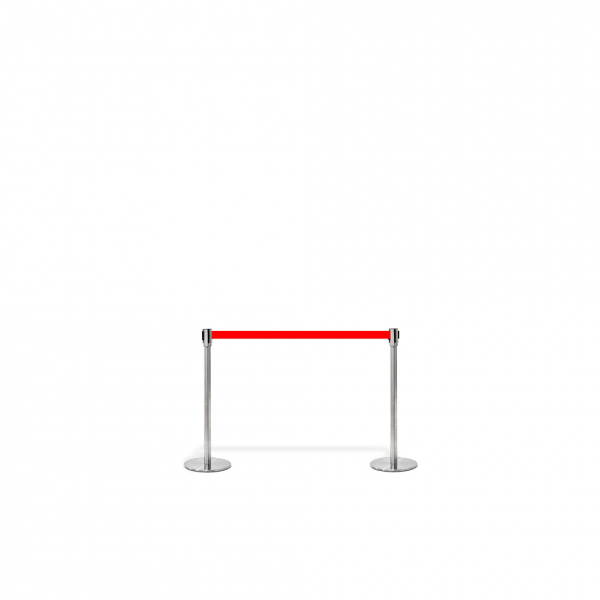Dreifke® Crowd Control System, 2 poles with Red belt