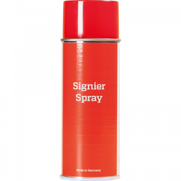 Signierspray, extrem schnelle Trocknungszeit, rot, 400ml/Flasche