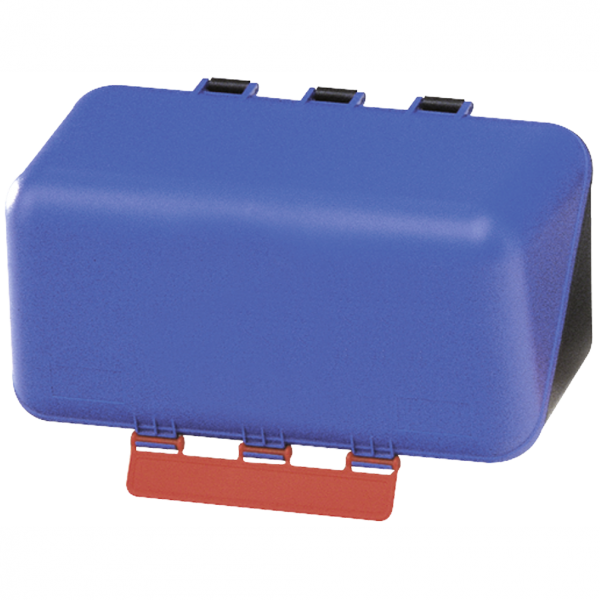 SecuBox Mini blau, ohne Inhalt, Kunststoff, 236x120x120 mm