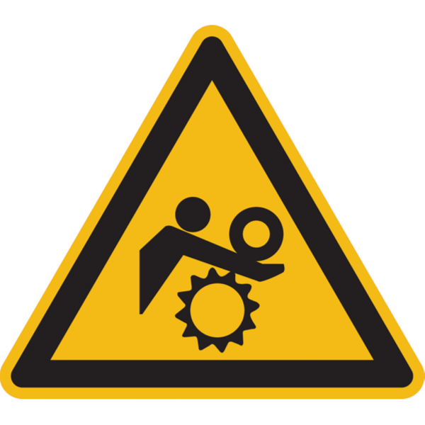 Dreifke® Warnschild, Warnung vor ungewolltem Einzug - praxisbewährt | PVC | 200mm, 1 Stk