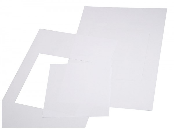 Papiereinlagen für FRANKFURT Türschild ~DIN A6, Format: 147,5x114,5mm, 10 Stück
