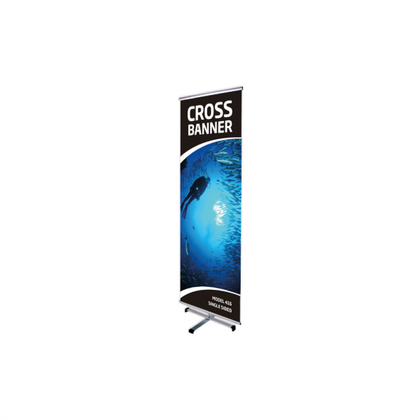 Dreifke® Cross Banner Stand, einseitig, 60 cm