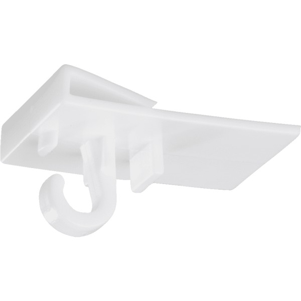 Dreifke® Ceiling-Clip zum Einhängen an T-Schiene | PVC 19 x 30 mm | 10 Stück