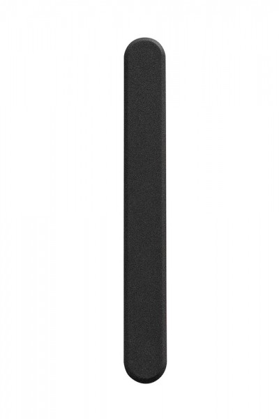 Leitstreifen/Rippe, 3,5 x 29,5 cm, schwarz, 50 Stück | Bodenleitsystem, Stufenmarkierung
