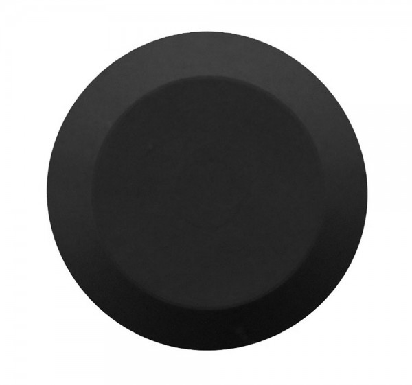 Aufmerksamkeitsnoppen Ø 2,5 cm, schwarz, 100 Stück | Bodenleitsystem, Stufenmarkierung
