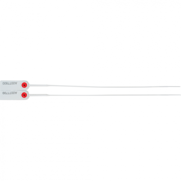 Dreifke® Plombe Fast Pull 330, weiß/rot, Polypropylen, 330mm, 1000/VE